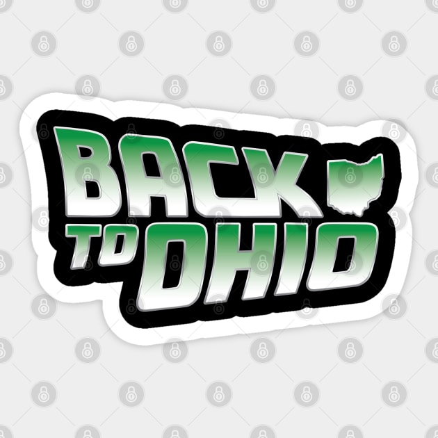 Back To Athens Ohio Sticker by DeepDiveThreads